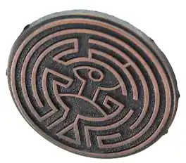 Games Alliance - Westworld Maze Collectible Pin - Black/Silver