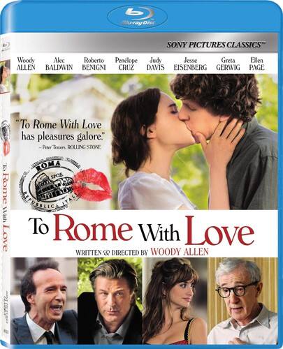 Front. To Rome With Love   - BLU-RAY.