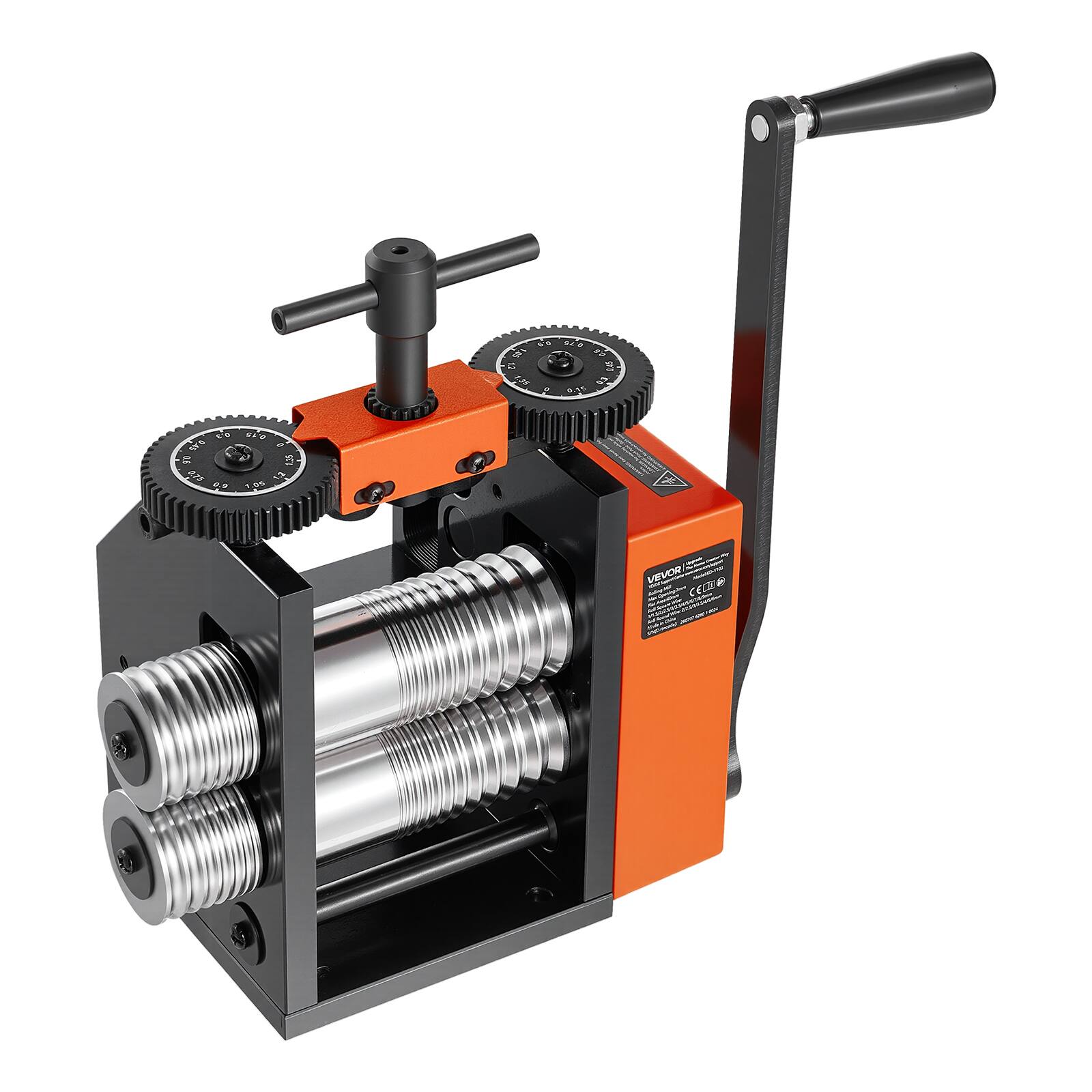 9.5 0.75 3.85 06 12 9.45 7.35 oz i 0.45  
0,2 0.45 " 0.75 0.9  
0.15 0 1.35 1.2 1.05  
- VEVOR CELI