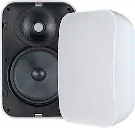 Sonance - MX86 - Mariner MX Series 8" 2-Way Outdoor Surface Mount Speakers (Pair) - Paintable White