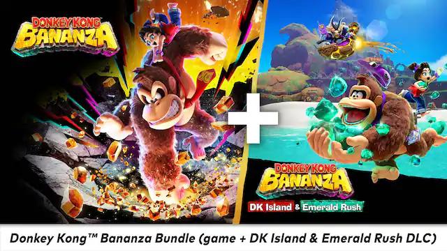 Donkey Kong™ Bananza Bundle (game + DK Island & Emerald Rush DLC) - E10+ (Everyone 10+)