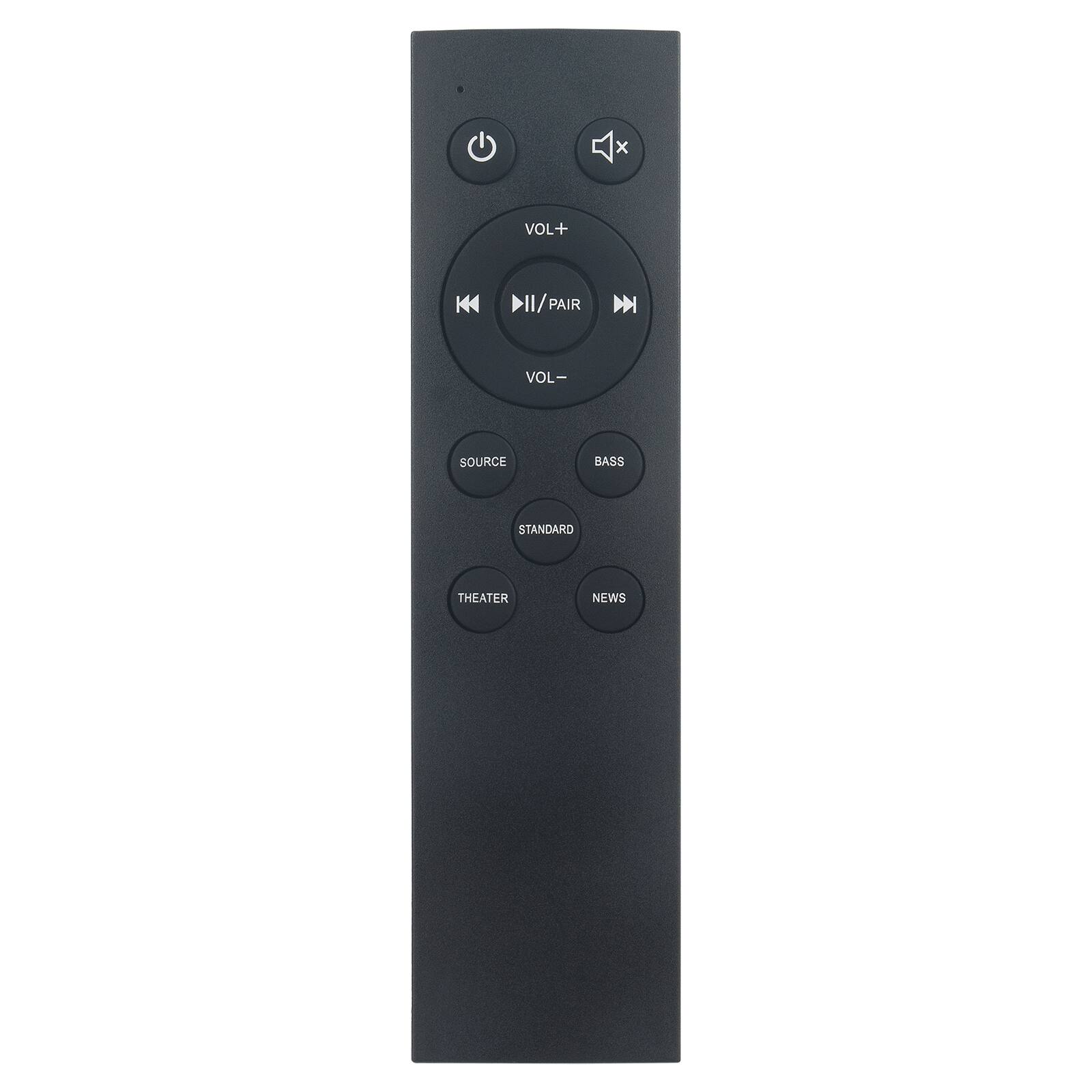 ZdalaMit - Replacement Remote NS-HTSB22 fit for INSIGNIA Soundbar NSHTSB22 - Black
