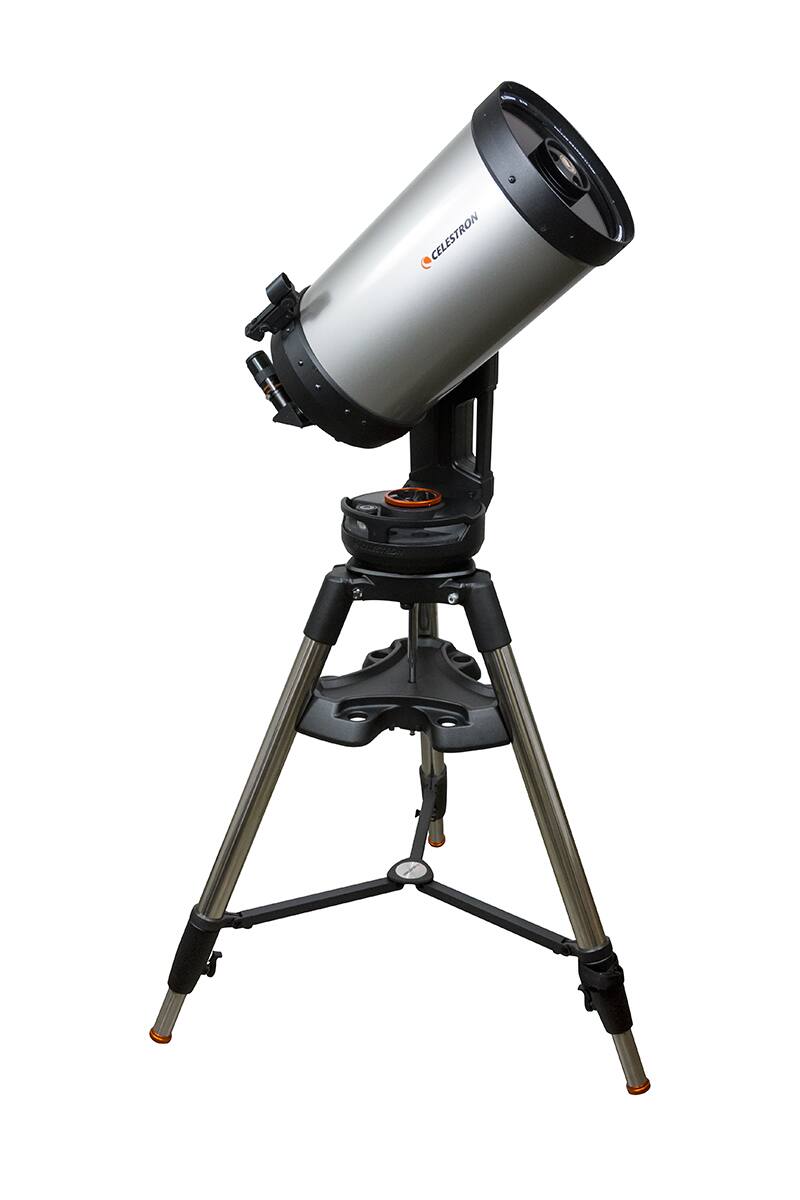 Left. Celestron - Celestron NexStar Evolution Series 9.25" Telescope with NexStar Case and Tripod.