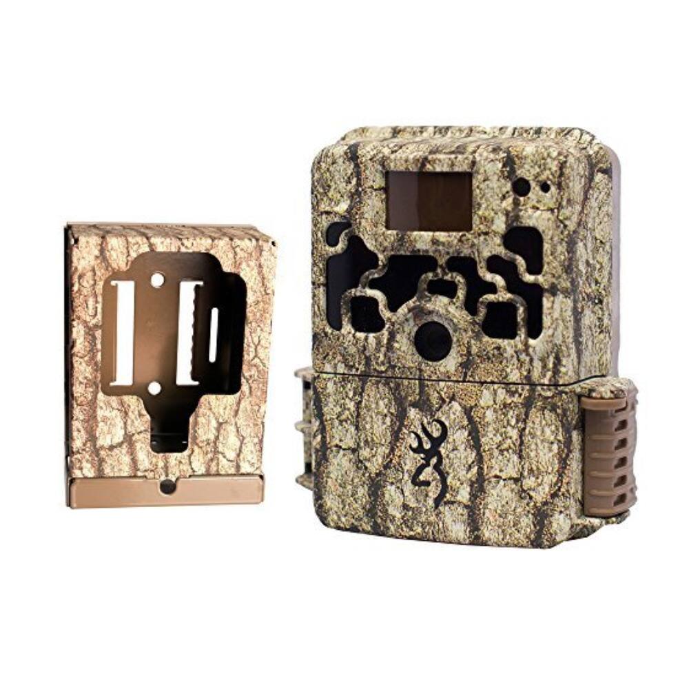 Back. Browning - Browning Strike Force Pro X Trail Camera w/SD Card, Security Box Bundle (4-Pack).