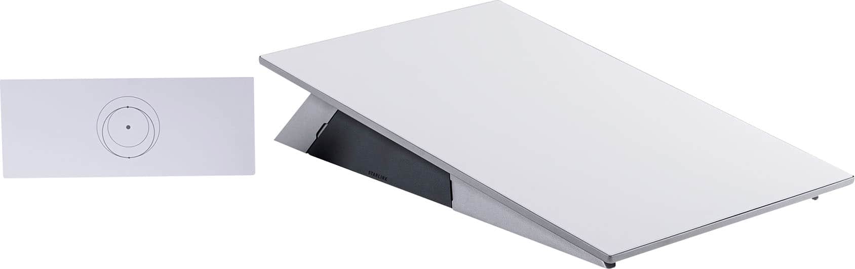 Front. STARLINK - Performance Wedge Mount Kit - White.