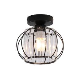 Home Collection - Modern Crystal Chandelier Flush Mount Ceiling Light Fixture for Hallway Bedroom Living Room