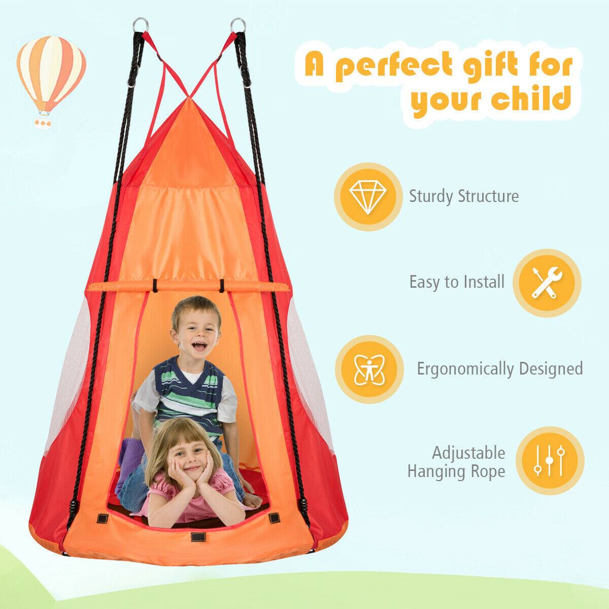 A perfect gift for your child

- Sturdy Structure
- Easy to Install
- Ergonomically Designed
- Adjustable Hanging Rope