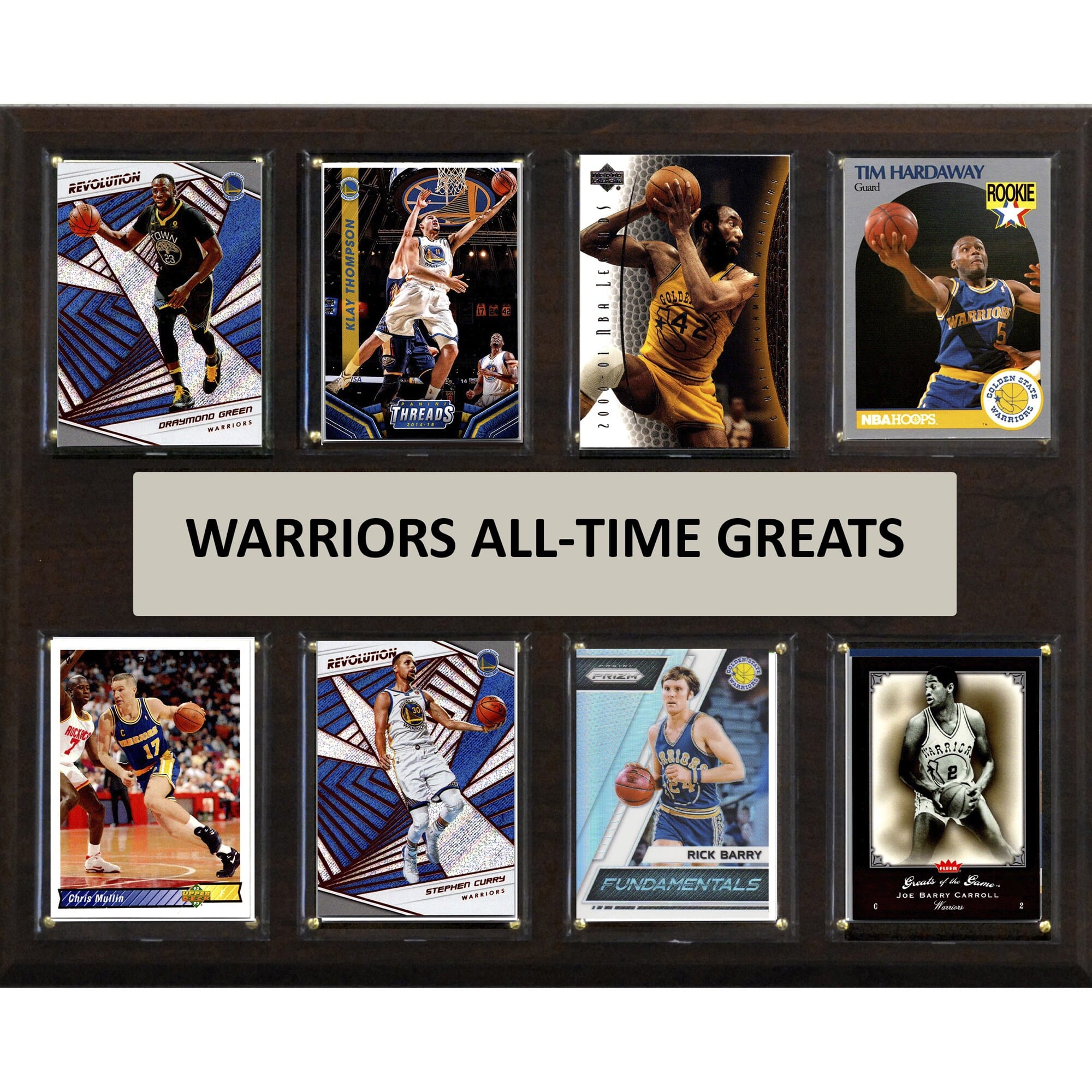 "C&I Collectibles - Golden State Warriors 12"" x 15"" Trading Card Plaque - Multicolor" price history on PriceWatchPro