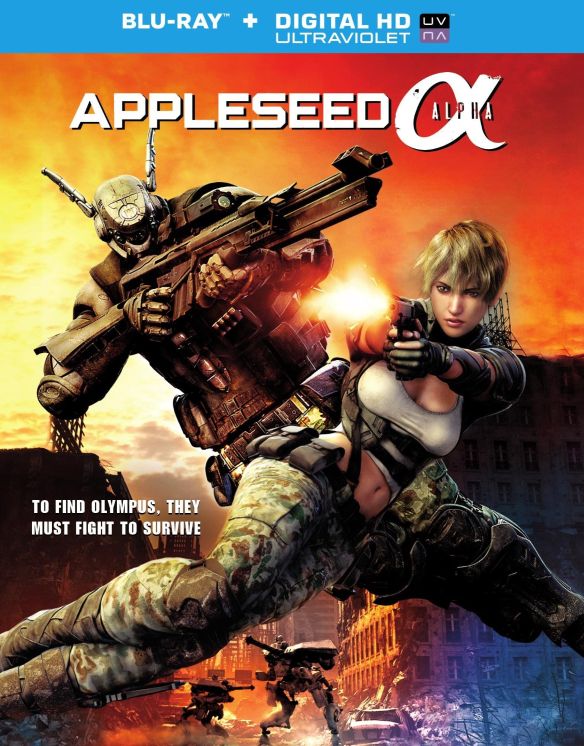  Appleseed Alpha [Includes Digital Copy] [Blu-ray] [2014]