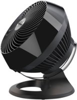 Vornado - 660 Whole Room Air Circulator Fan - Black - Front_Zoom