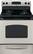 Front Standard. GE - 30" Self-Cleaning Freestanding Electric Range - Silver.