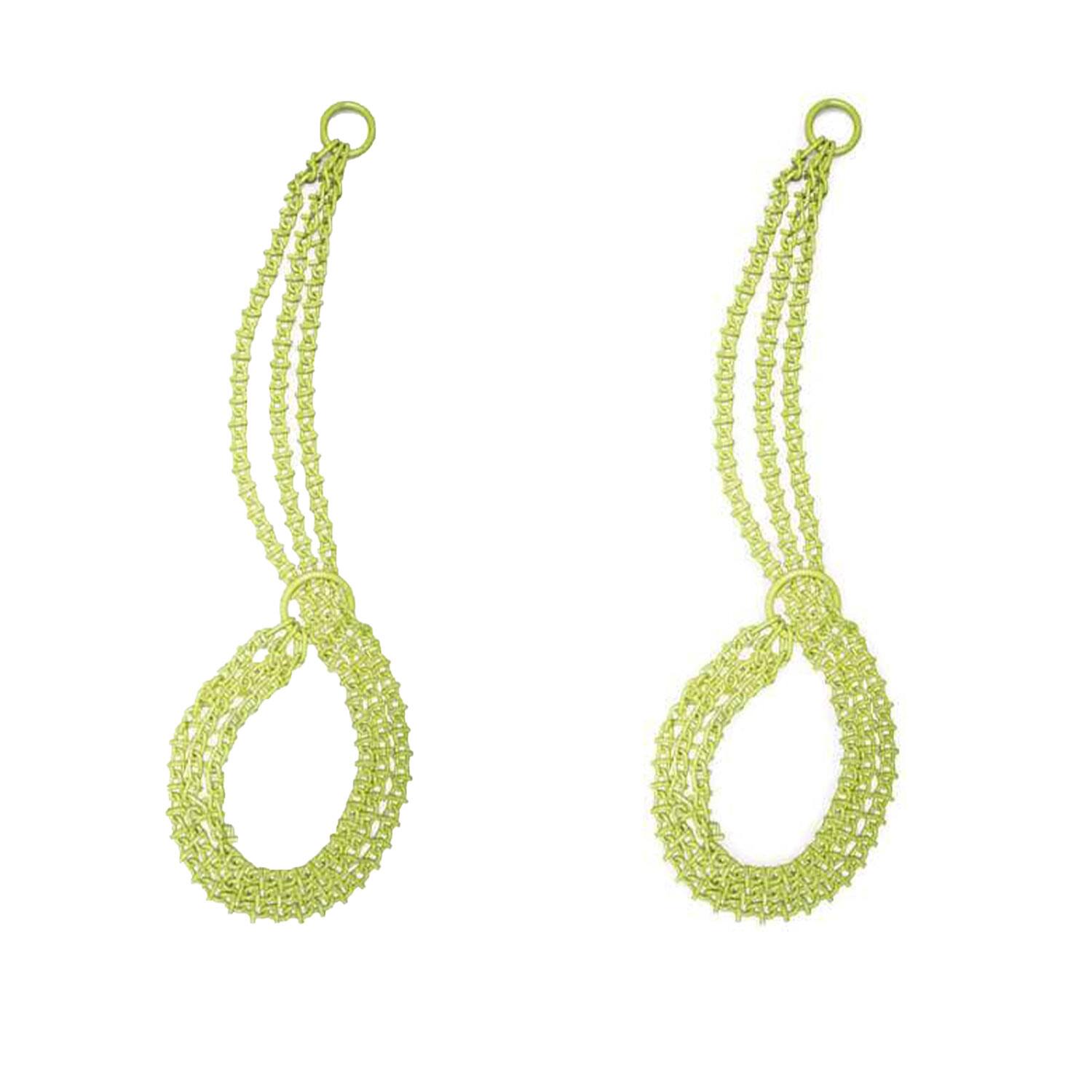 Alt View 3. Brush Grubber - Brush Grubber HD Shrub Clump Tree Grabber Metal Chain System, ATV & UTV (2 Pack) - Green.