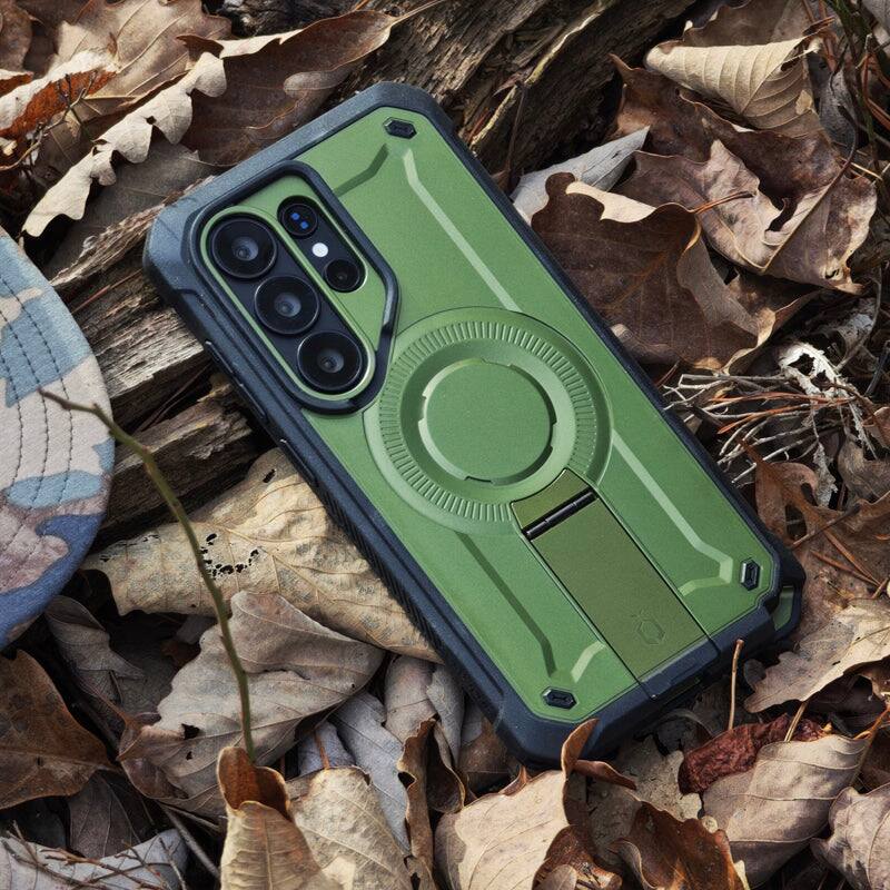 Alt View 2. SUPCASE - Unicorn Beetle Pro Mag MagSafe Case for Samsung Galaxy S26 Ultra – Full-Body Protection with Screen Protector - Dark Green.