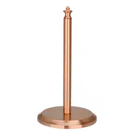 Akicon - Paper Towel Holder Stand for Dining Room Table and Kitchen Countertop - Copper