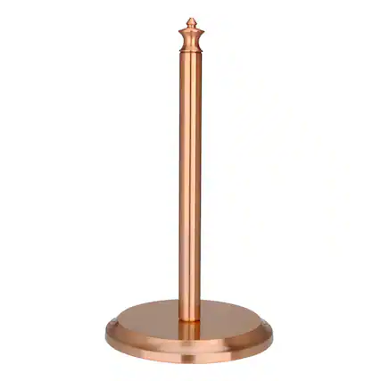 Front. Akicon - Akicon Paper Towel Holder Stand for Dining Room Table and Kitchen Countertop in Copper - Copper.
