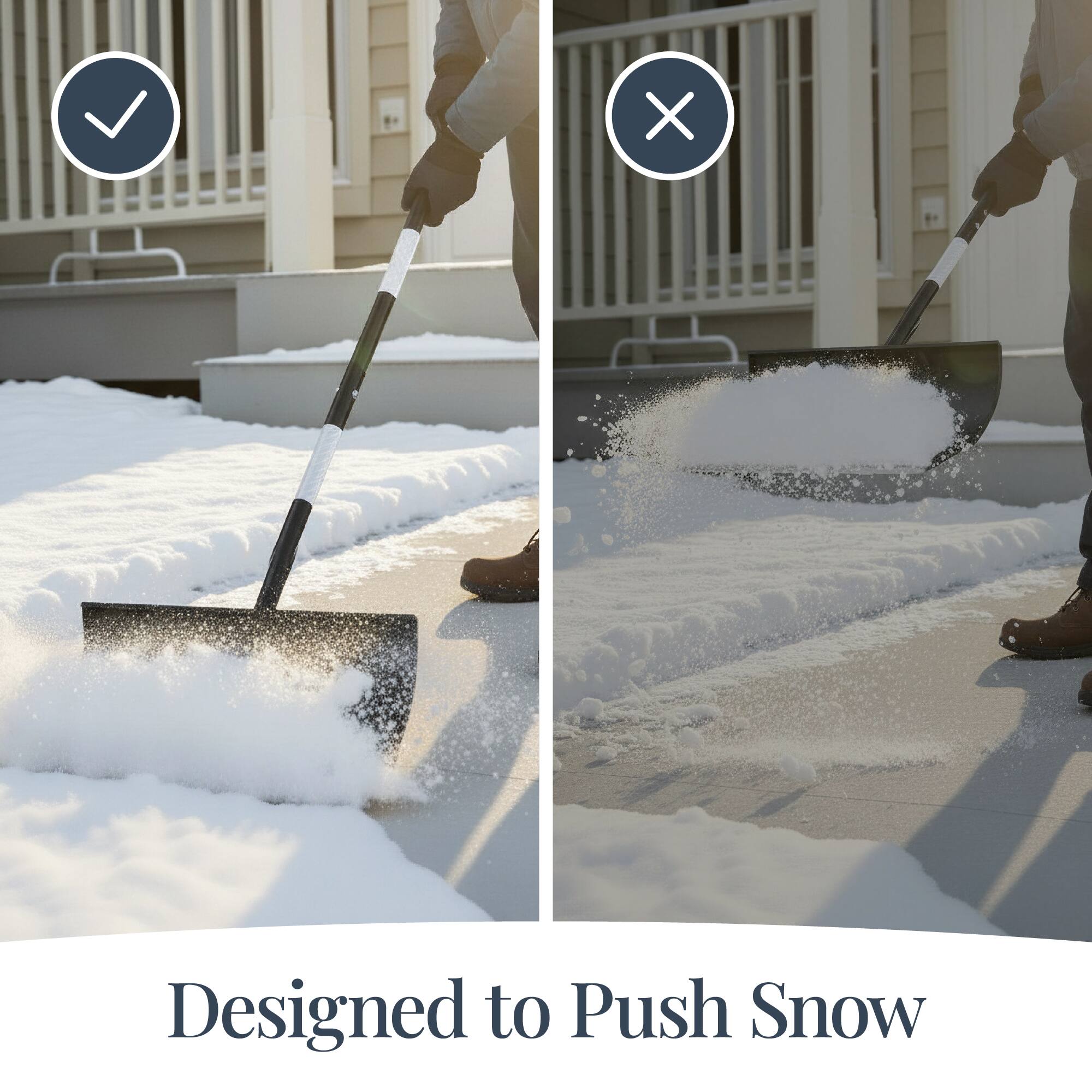 Designed to Push Snow
