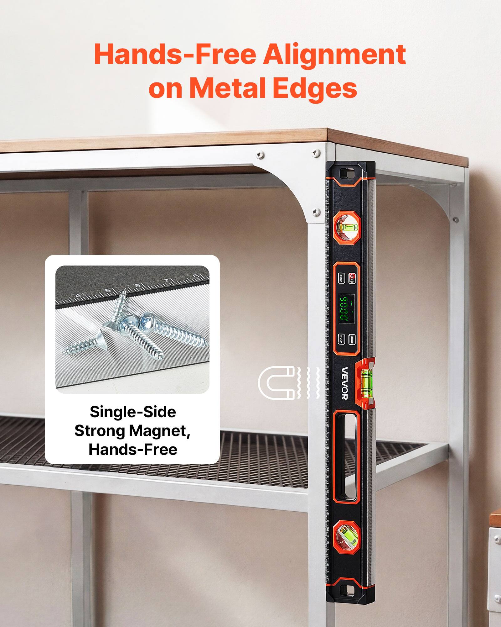 Hands-Free Alignment on Metal Edges

PERO
happony Single-Side Strong Magnet, Hands-Free

VEVOR