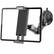 Left. Esoulk - Heavy-Duty Tablet & iPad Mount Adjustable Suction Cup Stand – Compatible with iPad, Samsung Galaxy Tab Universal Holder - Black.