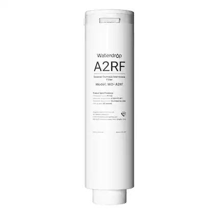 Waterdrop
A2RF
Reverse Osmosis Membrane Filter
Model: WVD-A2RF
Product Specifications
Compatible model: WO-AZ
Feed water requirement: 4-100% TDS, 38°C
Municipal tap water
Filter life time: 12 months
Qingdao Topclean Filter Co., Ltd
Set 18883-30350, U.S. 1st
Email: service@waterdropfilter.com
Add: No. 18883-30350, U.S. 1st
Made in China
Made in China V1.01