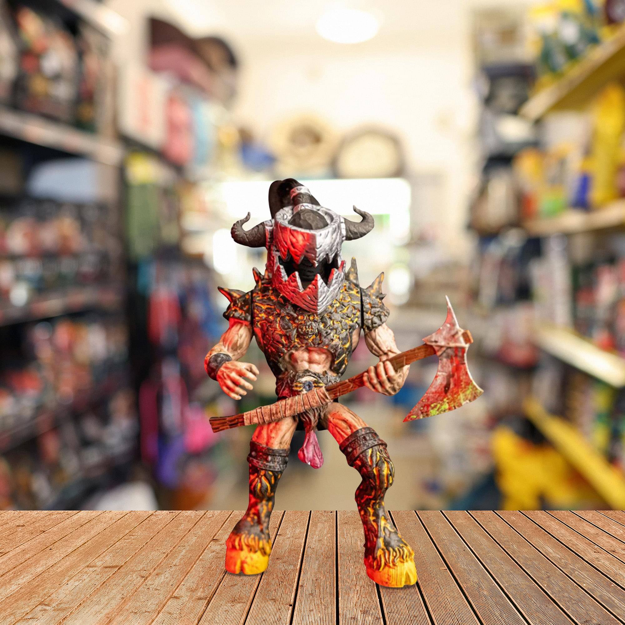 Alt View 10. Trick or Treat Studios - GWAR 5 Inch Action Figure | Balsac the Jaws of Death - Multi-Colored.