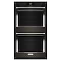 KitchenAid - 30" Built-In Electric Convection Double Wall Oven with Air Fry Mode - Black Stainless Steel