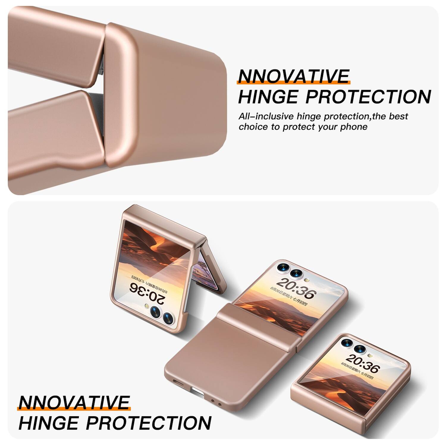 INNOVATIVE HINGE PROTECTION

All-inclusive hinge protection, the best choice to protect your phone

20:36

INNOVATIVE HINGE PROTECTION