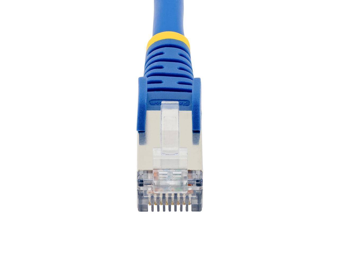 Alt View 5. StarTech.com - StarTech 100ft CAT6a Ethernet Cable, 10GbE, 100W PoE++, S/FTP, LSZH, 27AWG, 500MHz, Shielded Patch Cord.