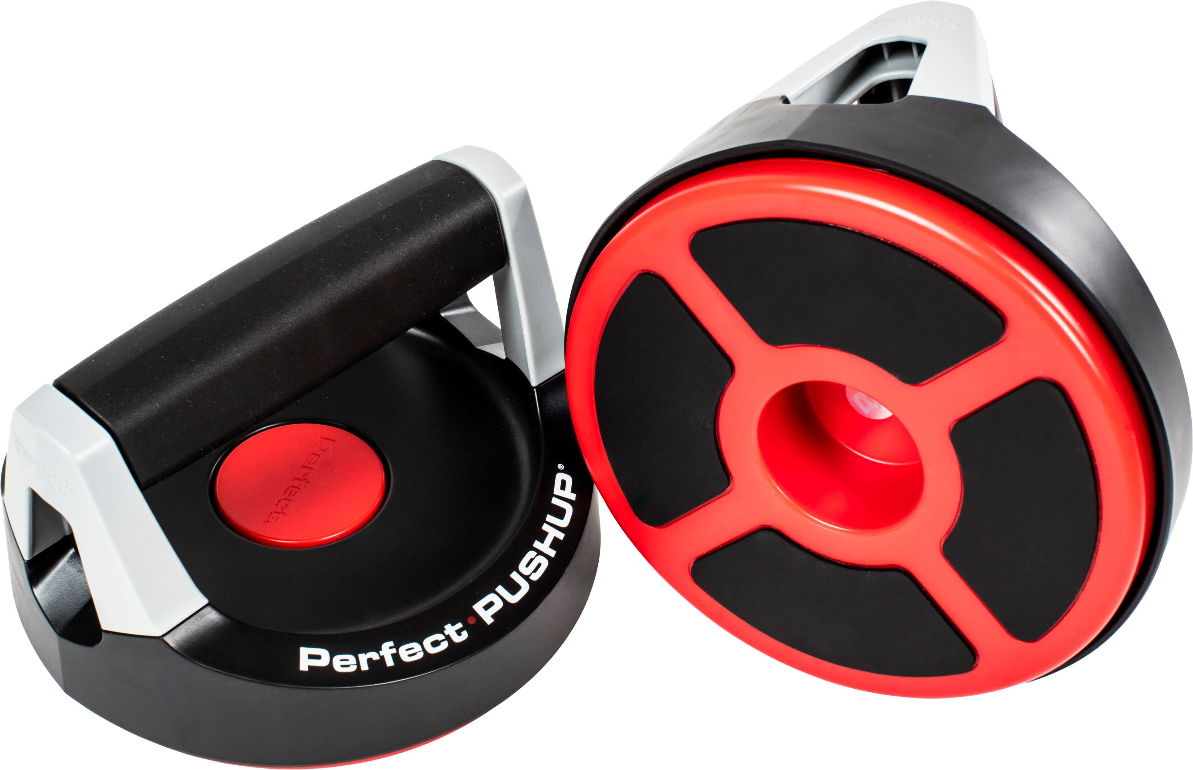 Left. Perfect Fitness - Perfect Pushup Rotating Push Up Handles, Pair - Black.