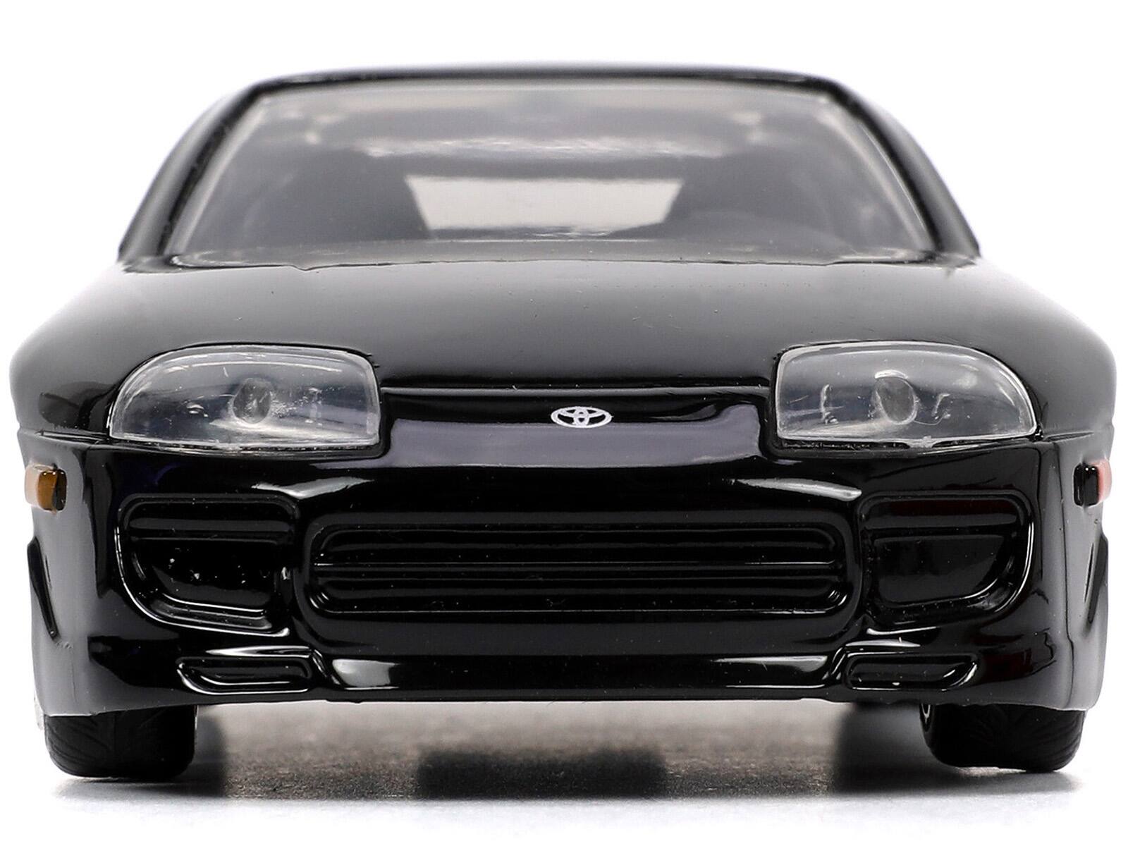 Alt View 5. Jada - 1995 Toyota Supra Black "Fast & Furious" Movie 1/32 Diecast Model Car by Jada.