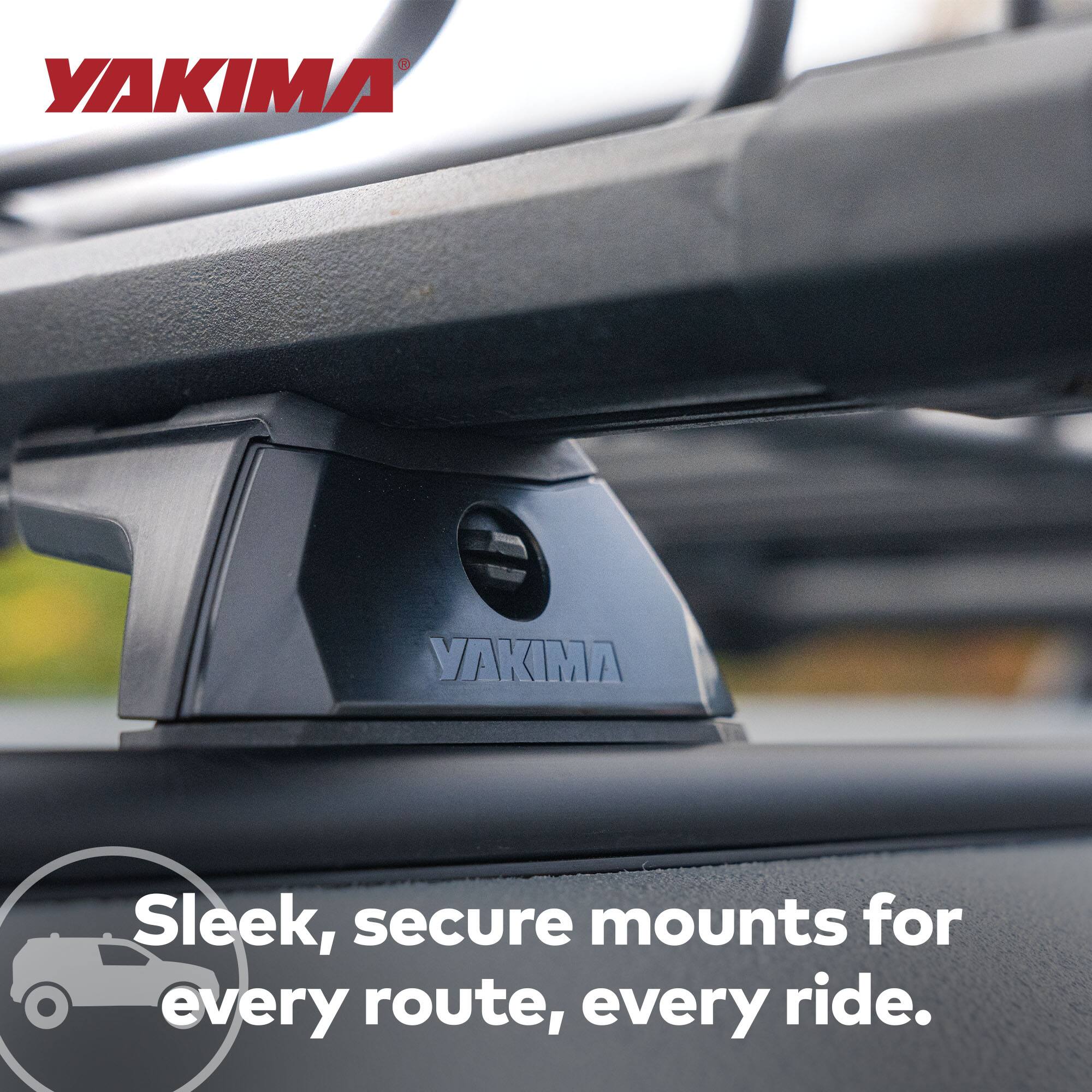YAKIMA® Sleek, secure mounts for every route, every ride.