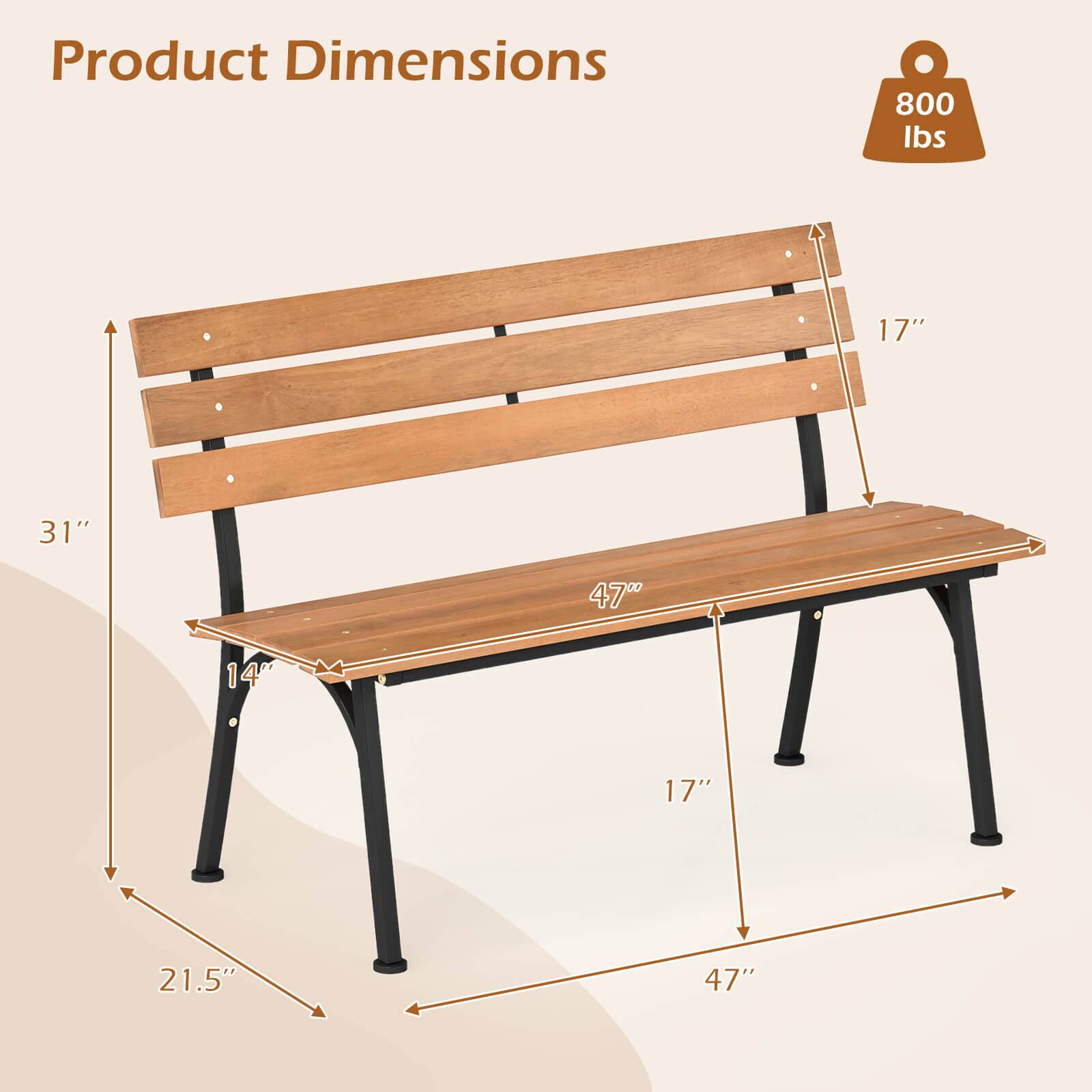Product Dimensions: 800 lbs, 17" x 31" x 47", 14" x 17" x 21.5" x 47"