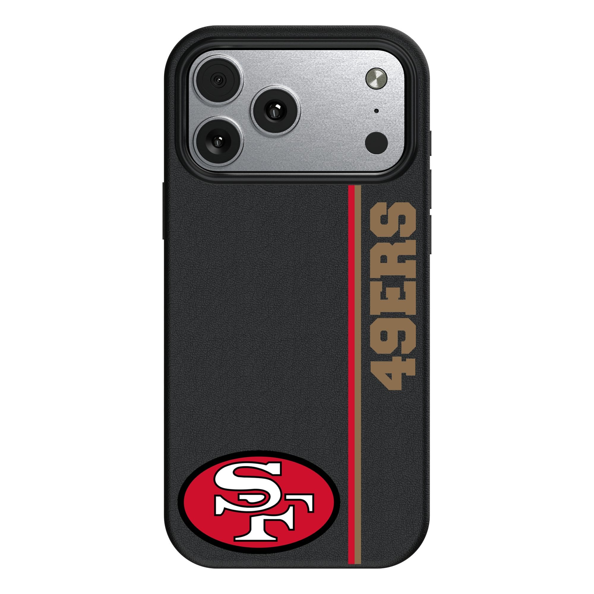 Keyscaper - NFL - San Francisco 49ers Throwback Logo iPhone Magnetic Bump Case - 17 - Black price history on PriceWatchPro