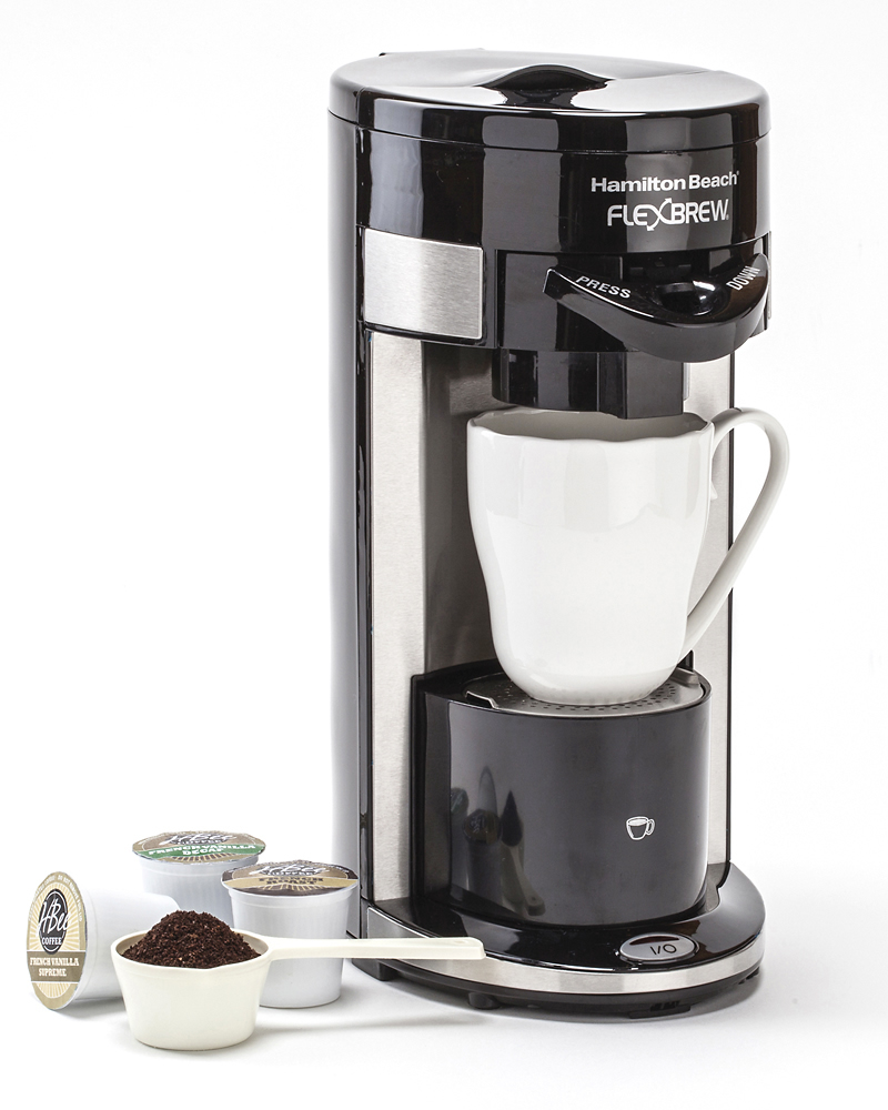 Best Buy: Hamilton Beach FlexBrew Single Serve Coffee Maker Black 49979