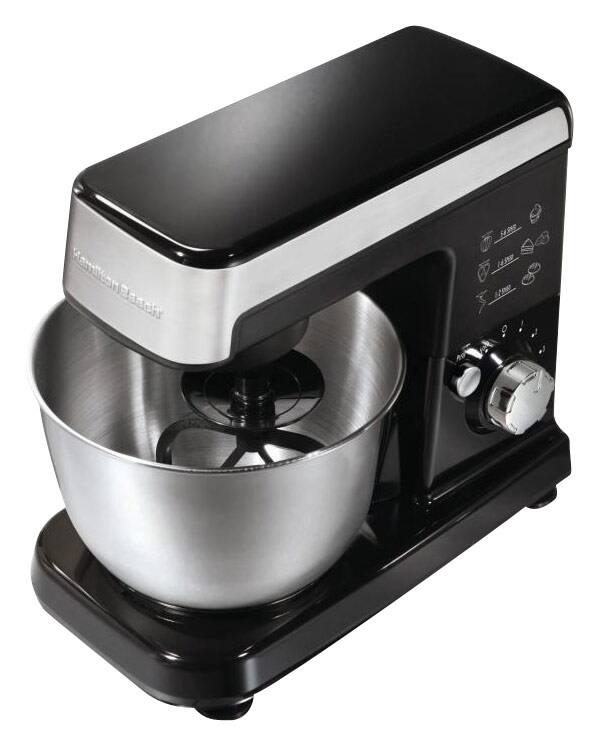 Alt View 12. Hamilton Beach - Tilt-Head Stand Mixer - Black/Silver.
