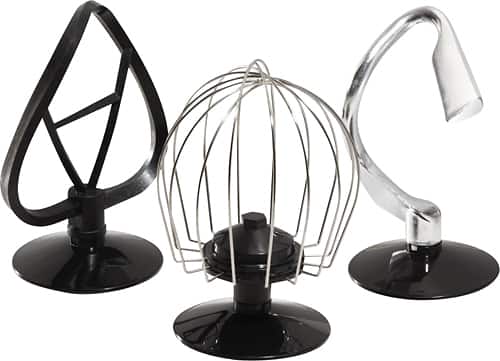 Alt View 1. Hamilton Beach - Tilt-Head Stand Mixer - Black/Silver.