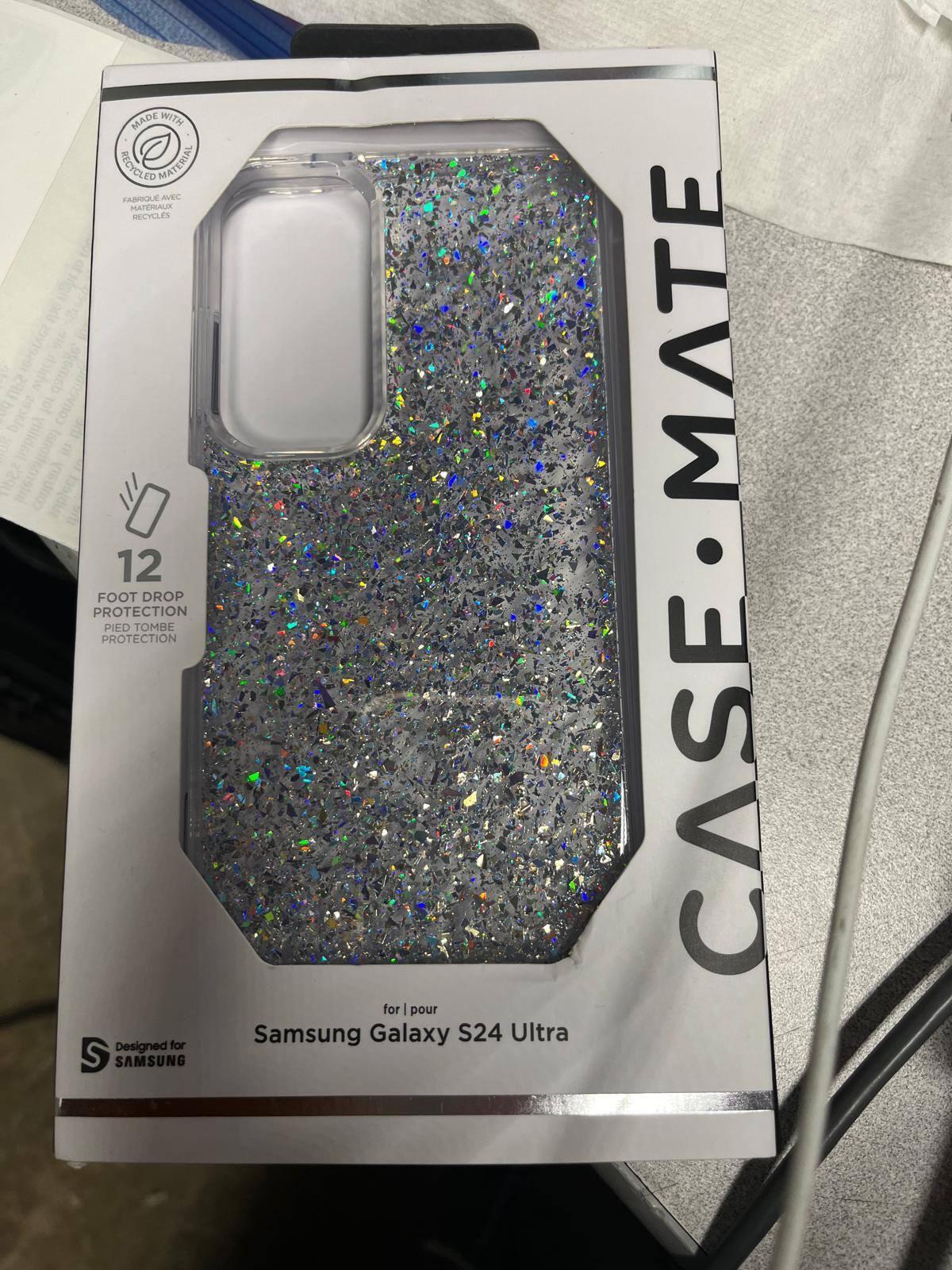 Case-Mate - magsafe Samsung Galaxy S24 Ultra Twinkle Case - Twinkle Disco