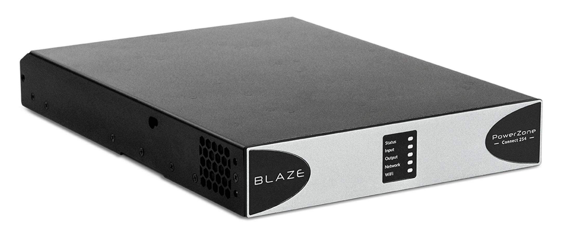 BLAZE

PowerZone  
Connect 254

Status  
Input  
Output  
Network  
WiFi
