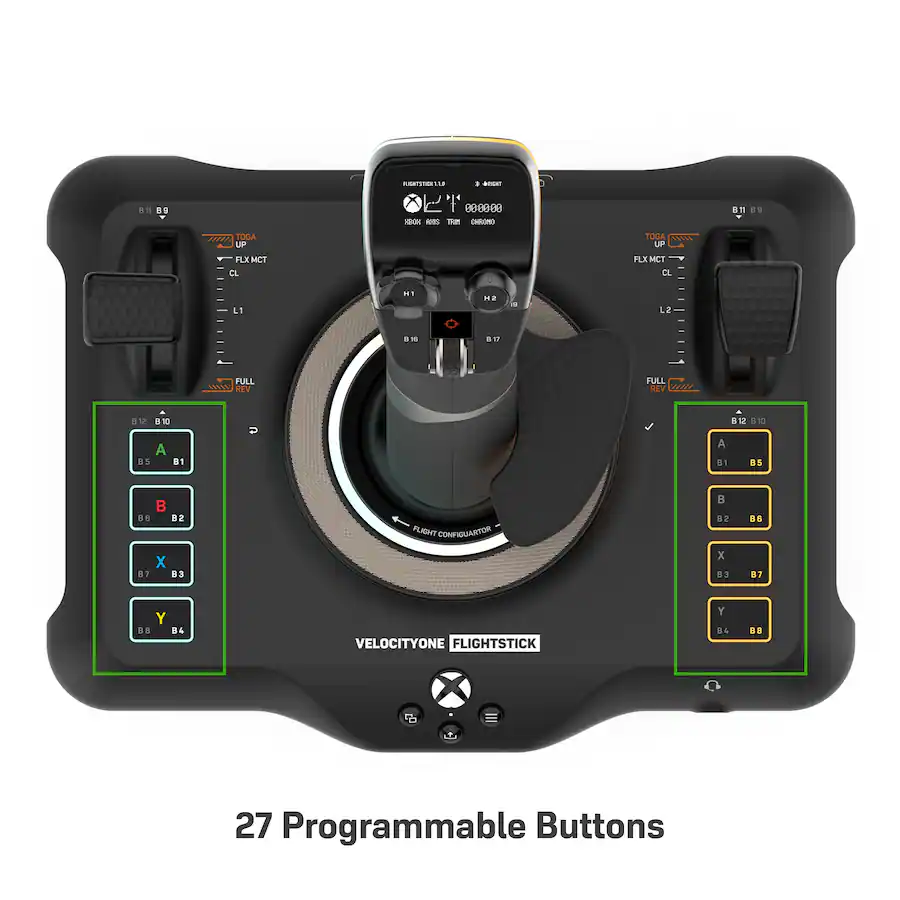 Turtle Beach VelocityOne Flightstick Universal Simulation Controller ...