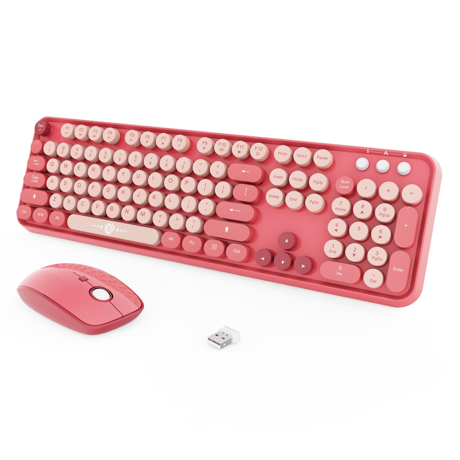 104 Keys-Rose Pink