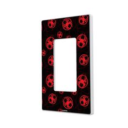 Keyscaper - Marvel Pattern Hidden-Screw Light Switch Plate - Single Rocker - Miles Morales