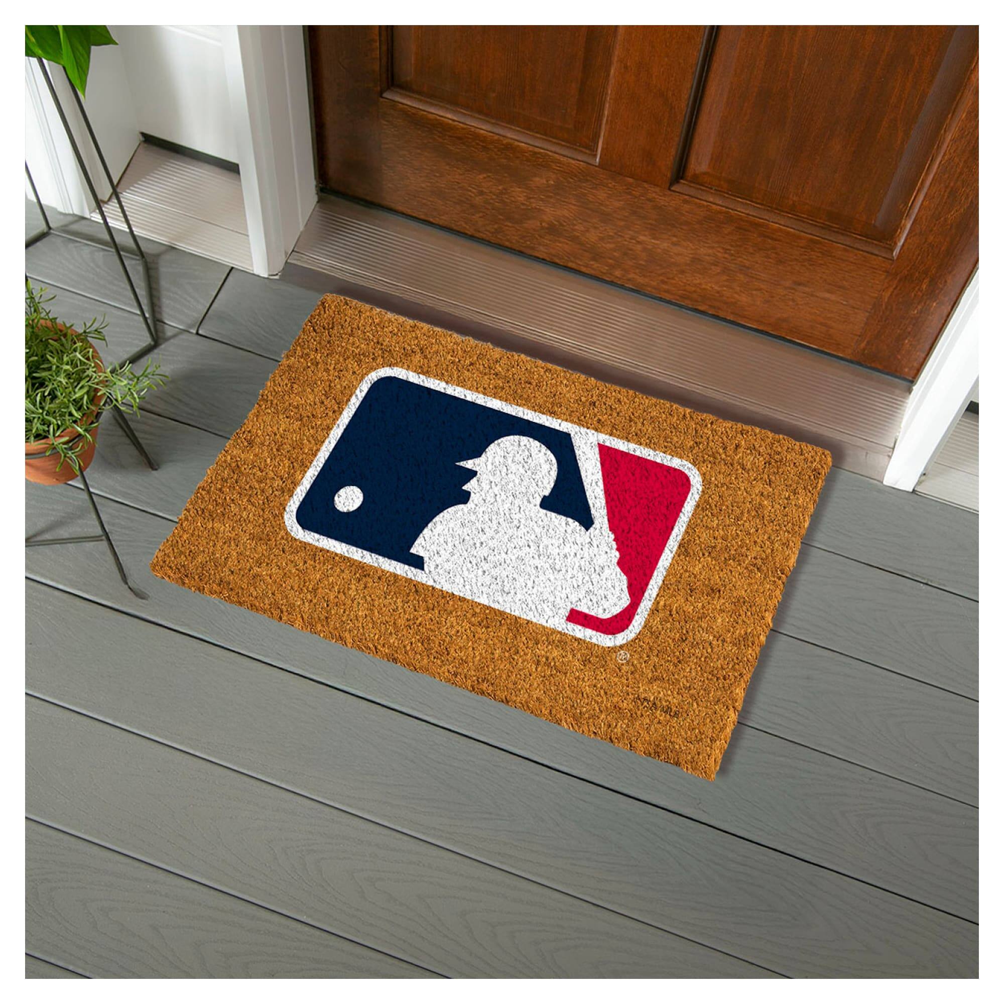 Alt View 1. Evergreen Enterprises - MLB 28" x 16" Team Logo Outdoor Coir Mat - Multicolor.