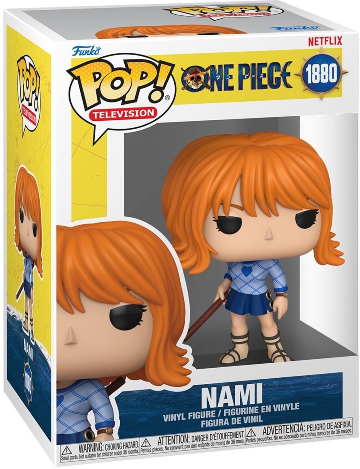 POOPY FREI Tonle NETFLIX Funk 1 ONE PIECE 1880 POP! TELEVISION MAAI NAMI EN VINYLE FIGURE / FIGURINE VINYL DE VINIL FIGURA PELIGRO DE ASFIXIA. D'TOUFFEMENT. ADVERTENCIA: para niños menores de 36 meses. DANGER pequeñas. No es adecuado HAZARD. ATTENTION: aux enfants de moins de 36 mois Partes WARNING: CHOKING Petites pièces. Ne convient pas for children under 36 months, Small parts. Not suitable