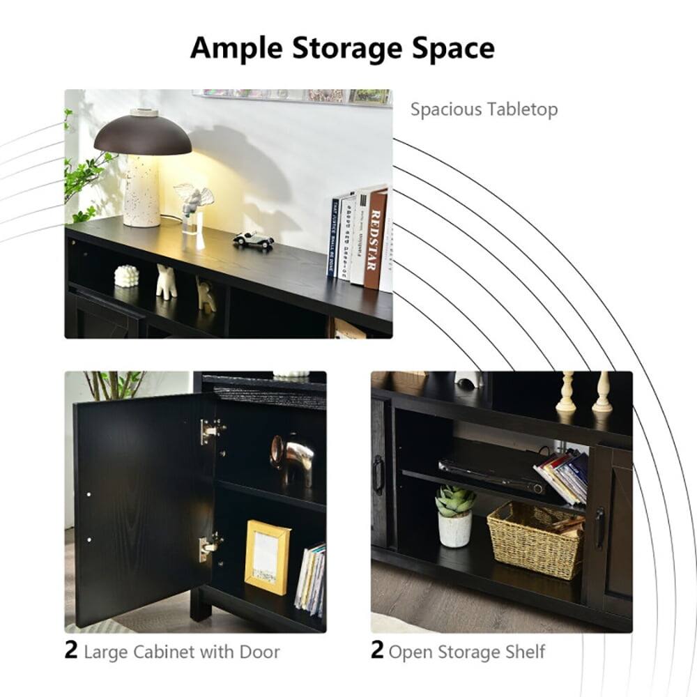 Ample Storage Space  
Spacious Tabletop  

I I I REDSTAR 2 Large Cabinet with Door  
2 Open Storage Shelf
