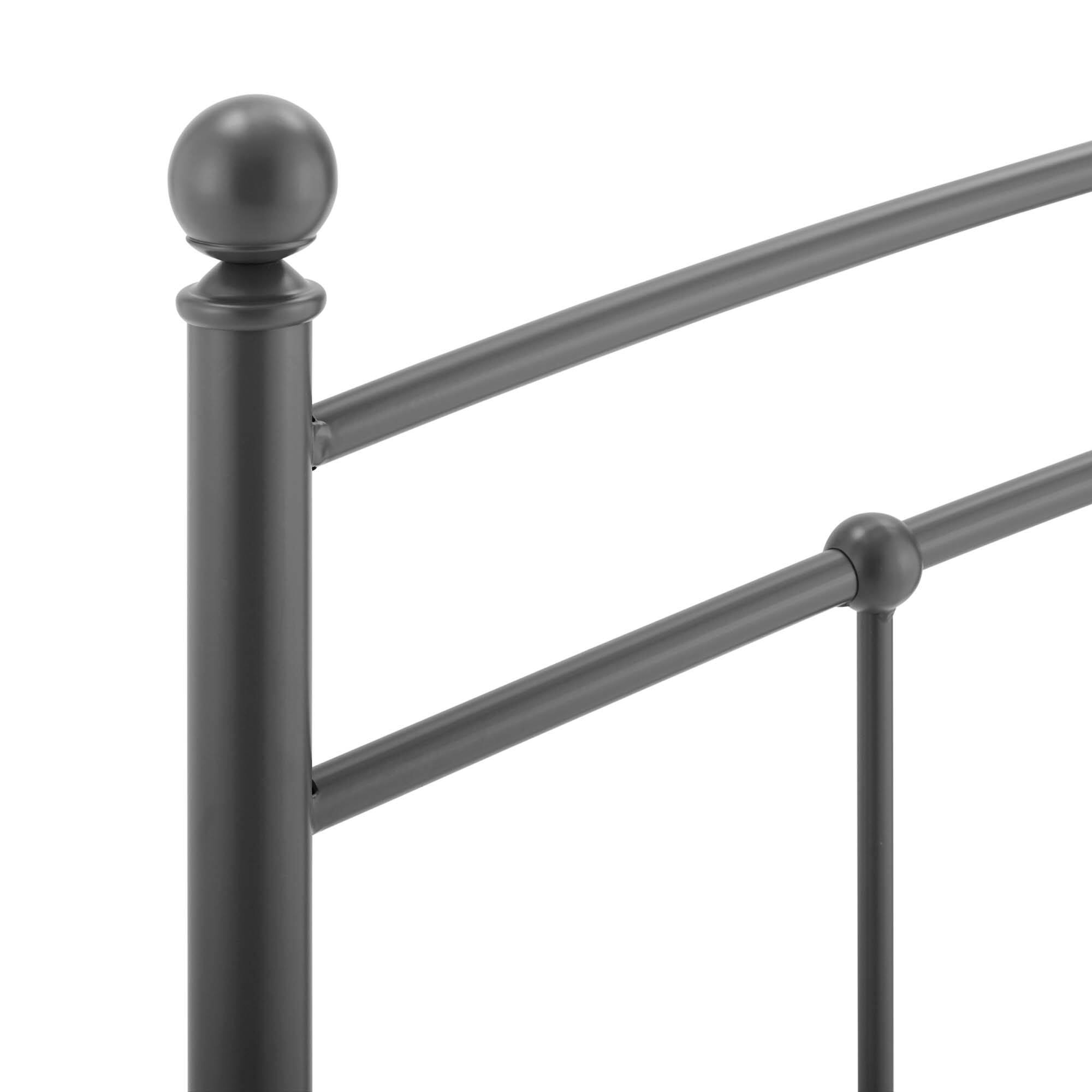 Left. Modway - Abigail Metal Queen Headboard by Modway - Gray.