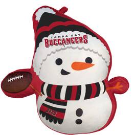Pegasus - Tampa Bay Buccaneers Holiday Snowman Plushlete Pillow - White