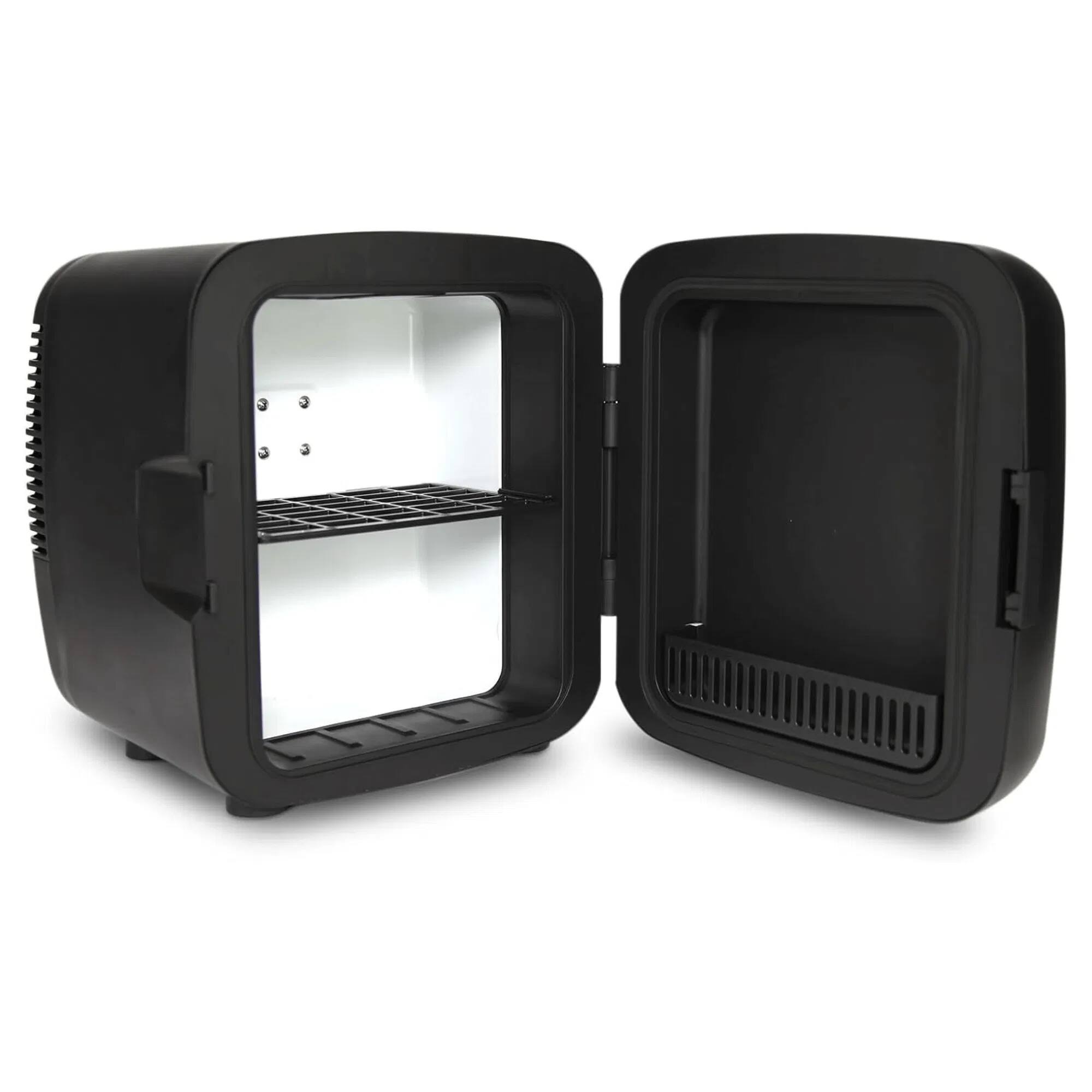 Alt View 1. Forest'nSky - Portable XL Mini Fridge Cooler & Warmer for Car, Travel, Office,Black - Black.