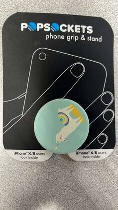 PopSockets - Phone Grip & Stand Gy/Gy - Liamacorn