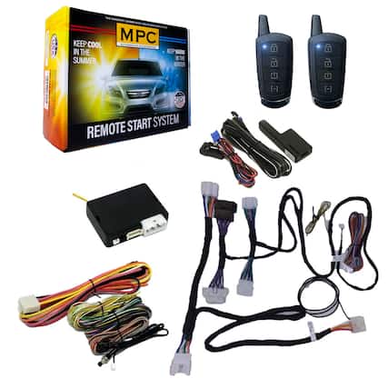 MPC
Automotive Accessories
KEEP COOL IN THE SUMMER
KEEP WARM IN THE WINTER
USA
REMOTE START SYSTEM
- LEAN
- d RLSTOR SES
- KEEP COOL MPC ATMatIVE SNN IN THE KEEP WARM I THE SUMMER WINTER (-) (-) USA START SYSTEM REMOTE