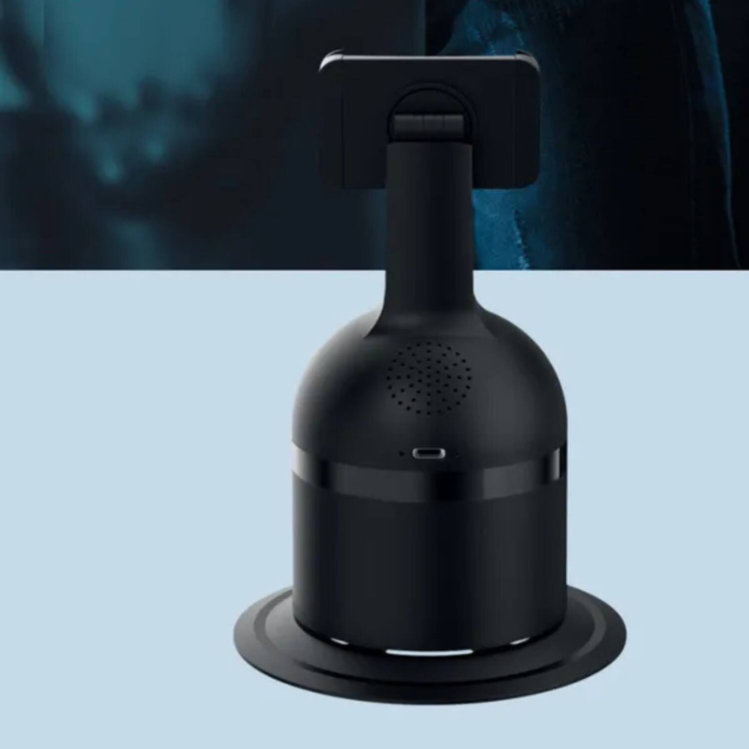 Back. Stock Preferred - 3-in-1 360° Self Videographer Phone Stand with Remote Control - White - White.