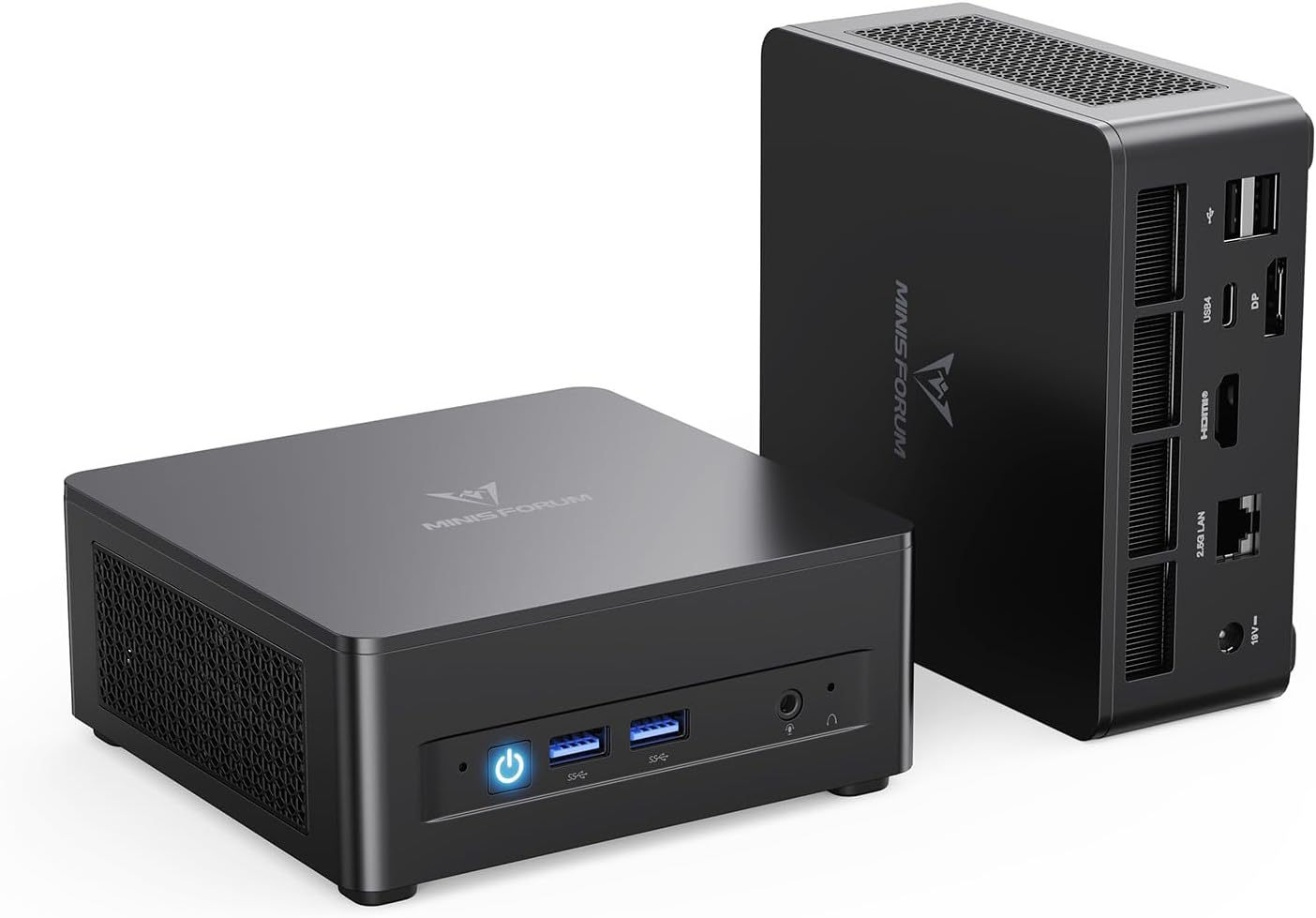 Minisforum UM760 Slim Mini Desktop, AMD Ryzen 5 7640HS, 16GB